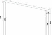 Terrassenüberdachung Classico Tiefe ab 400 cm - BSH